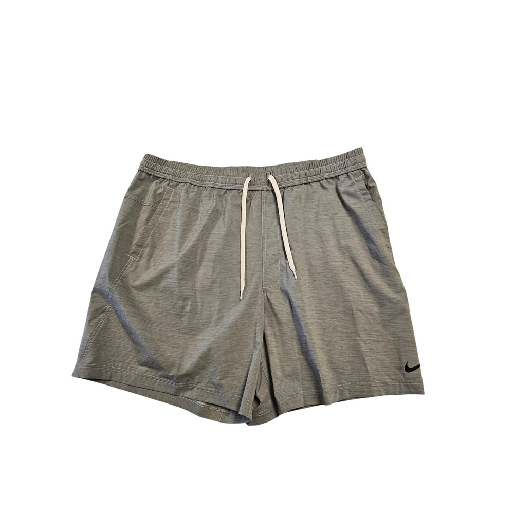 Nike Form Dri-FIT Mens 7" Training Shorts Heather Grey XXL HJ3157-084 NEW